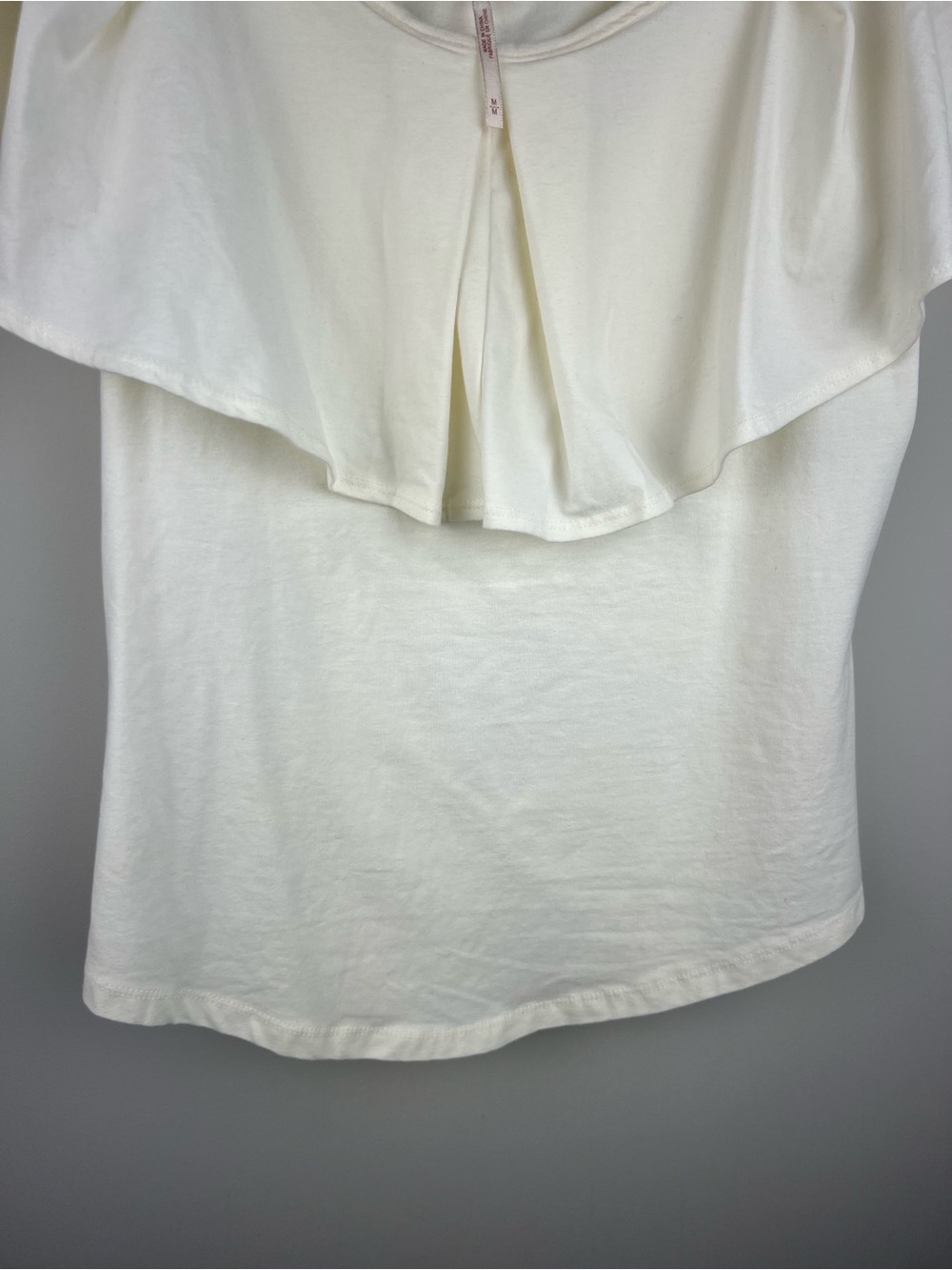 Free People Cream Off-Shoulder Ruffle Top - Picture 5 of 10